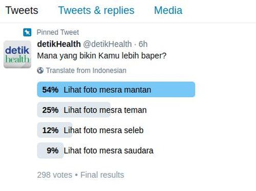 Lebih Baper Mana, Lihat Foto Mesra Mantan Pacar atau Teman? Lebih Baper Mana, Lihat Foto Mesra Mantan Pacar atau Teman?