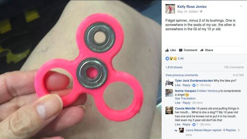 Hati-hati, Bagian Fidget Spinner Ini Bisa Bikin Tersedak Hati-hati, Bagian Fidget Spinner Ini Bisa Bikin Tersedak