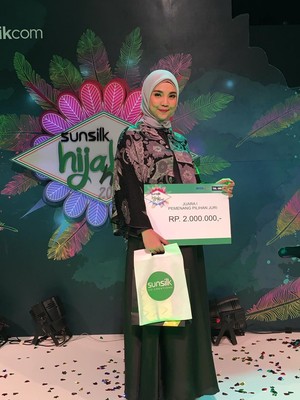 Biografi Profil Biodata Nurmalina Oktaviani Sunsilk Hijab Hunt 2017