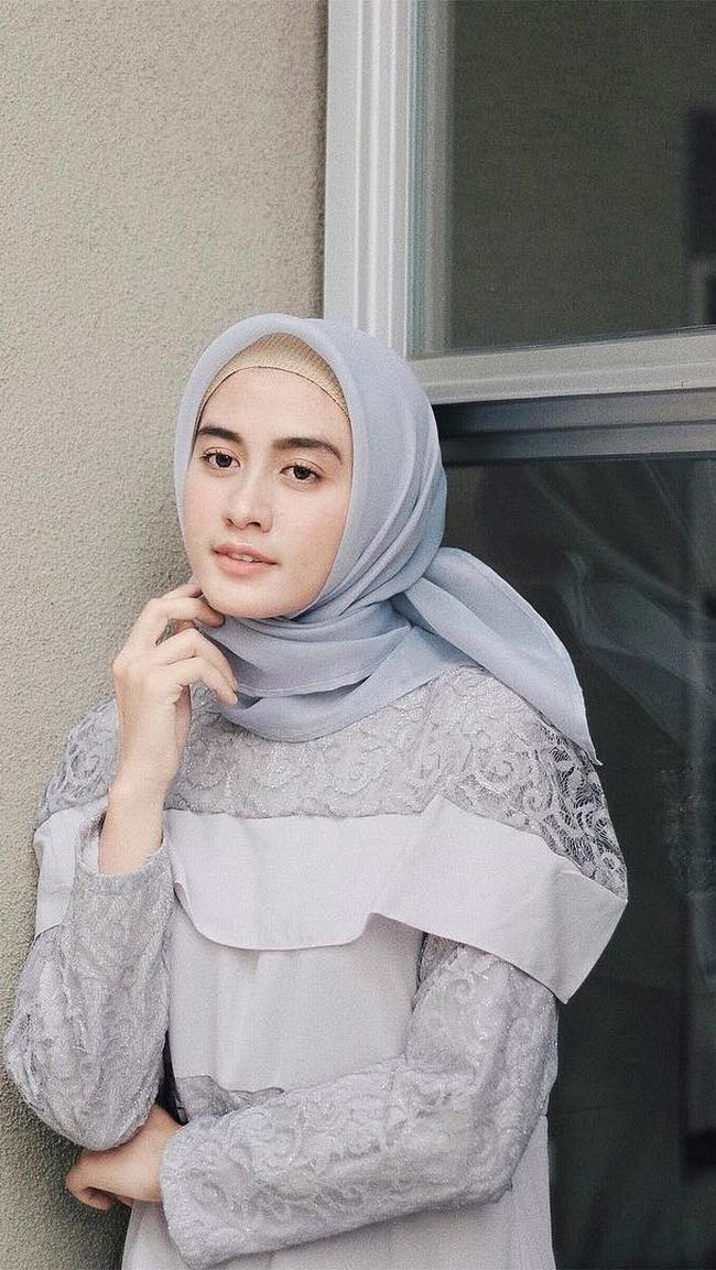 Foto 10 Penampilan Selebgram dengan Organza  Hijab yang 