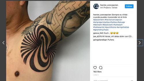 Ngetren di Instagram, Rela Menahan Sakit demi Tato di Ketiak Ngetren di Instagram, Rela Menahan Sakit demi Tato di Ketiak