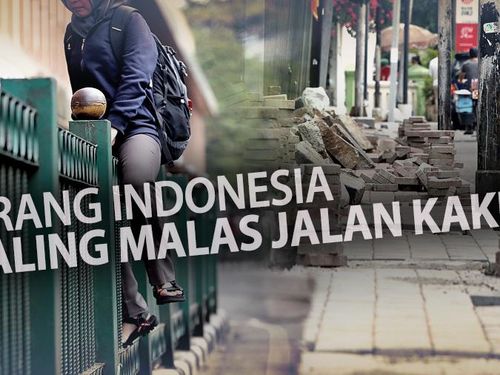Yuk Nonton! Ini Bukti Video Aksi Nyata Orang Indonesia Malas Jalan Kaki Yuk Nonton! Ini Bukti Video Aksi Nyata Orang Indonesia Malas Jalan Kaki